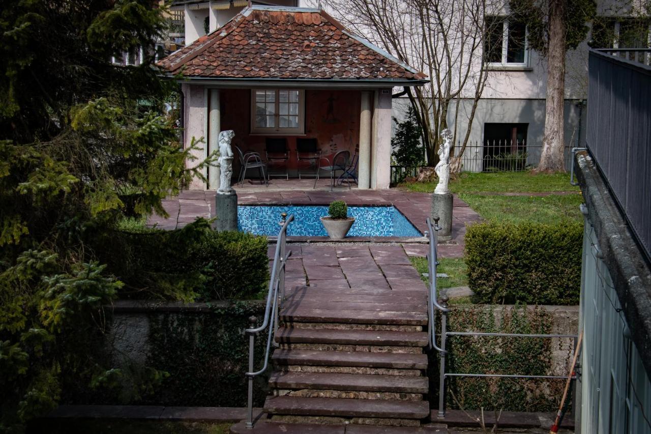 Villa Pochon Gunten Ngoại thất bức ảnh